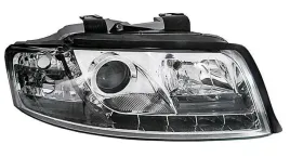 lampy-przednie-reflektory-audi-a4-b6-chrom-dayligh