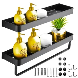 polka-lazienkowa-kosmetyki-czarna-wiszaca-scienna-zawieszana-lazienki-loft