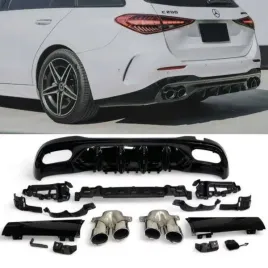 dyfuzor-mercedes-w206-s206-look-c43-amg-chrome