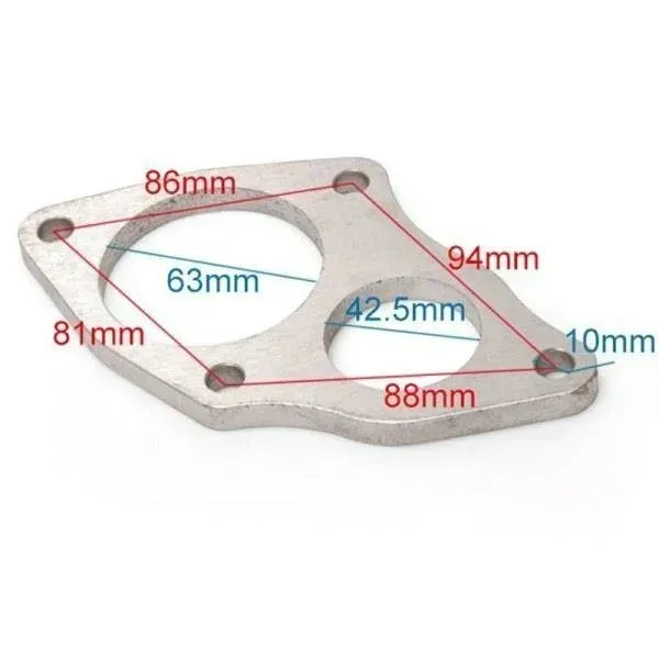 flansza-downpipe-mitsubishi-lancer-evo-1-3-eclips