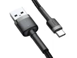 kabel-usb-do-usb-c-baseus-cafule-2a-300-cm-szaro-c-stan-nowy-konstrukcja-oplot
