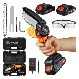 pila-lancuchowa-akumulatorowa-mini-mocna-pilarka-do-drewna-2x-akumulatory