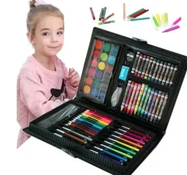 zestaw-artystyczny-kredki-farbki-do-malowania-98-szt-w-walizce