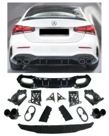 dyfuzor-mercedes-v177-look-amg-koncowki-black