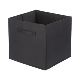 pudelko-z-materialu-na-regal-pojemnik-czarny-l