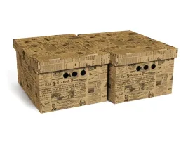 pudelko-kartonowe-ozdobne-na-ubrania-2szt-a4-gazeta-braz