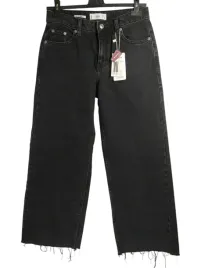 spodnie-jeans-damskie-mango-rozmiar-36-czarne