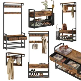 wieszak-stojacy-plyta-wiorowa-vasagle-odcienie-brazu