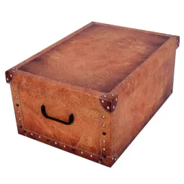 pudelko-kartonowe-ozdobne-dekoracyjne-do-pokoju-jasny-braz-duze-polysk