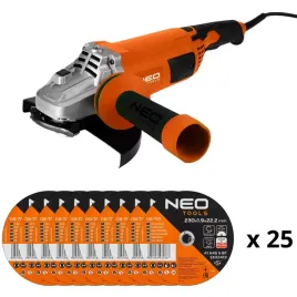 neo-tools-szlifierka-katowa-katowka-3000w-230mm-zestaw-tarcz-do-metalu