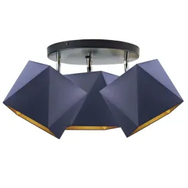 lampa-sufitowa-regulowana-granatowa-zlota-plafon-zyrandol-led-e27-abazur