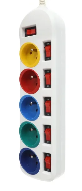 przedluzacz-3m-5gniazd-kd4001-stan-nowy-kolor-bialy