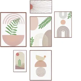 obrazy-scienne-minimalistyczne-natura-6-sztuk