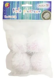 pompony-duze-biale-metalizowane-5-cm-4-x-pluszowe