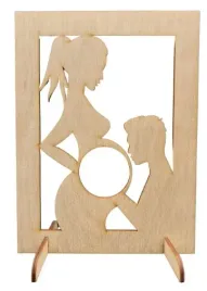 ramka-stojaca-na-zdjecie-usg-pamiatka-drewniana