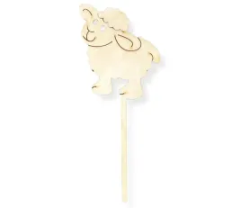 topper-drewniany-baranek-baran-owca-na-piku-dekor-decoupage-wielkanoc