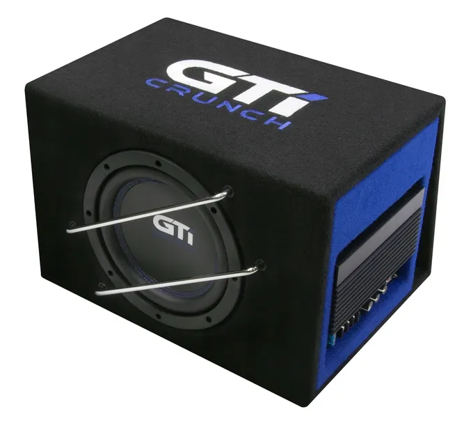 AKTYWNY SUBWOOFER CRUNCH GTI800A 20cm 200W RMS MIĘKII BAS HI-INPUT