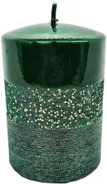swieca-ozdobna-queen-zielona-artman-10-cm-swieczka
