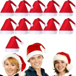 12-x-czapka-swiateczna-mikolaja-swietego-mikolaja-z-pomponem-swiateczny