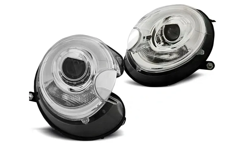 lampy-reflektory-mini-cooper-06-14-chrome-led-stan-nowy