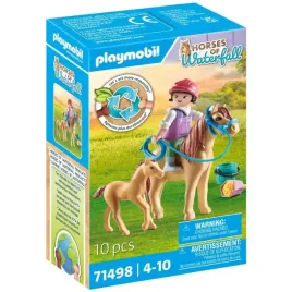 playmobil-zestaw-klocki-konstrukcyjne-dziecko-z-kucykiem-i-zrebakiem-71498