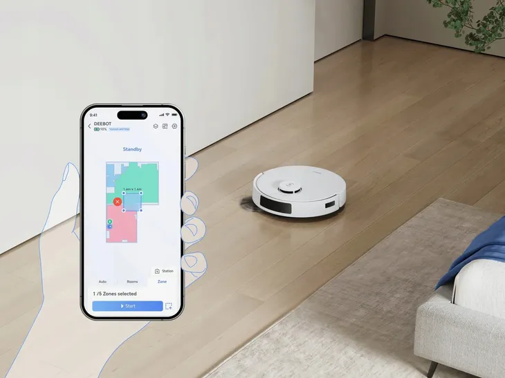 robot-sprzatajacy-ecovacs-deebot-n20-plus-bialy-czujniki-antykolizyjny-krawedzi-odleglosci-przeszkod-schodow-uskoku-podloza-wplatania-fredzli-i-przewodow-zabrudzen