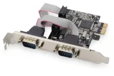 kontroler-com-digitus-pcie-2x-rs-232-com-low-profile-chipset-ax99100-stan-nowy