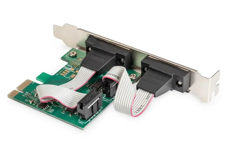 kontroler-com-digitus-pcie-2x-rs-232-com-low-profile-chipset-ax99100-stan-opakowania-oryginalne