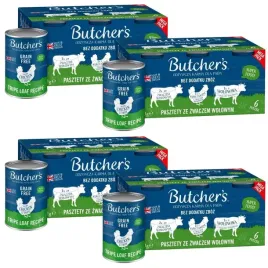 karma-dla-psa-butcher-s-original-mega-pack-mix-ze-zwaczem-wolowym-24x400g