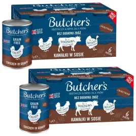 karma-dla-psa-butcher-s-original-mega-pack-mix-z-warzywami-w-sosie-12x400g