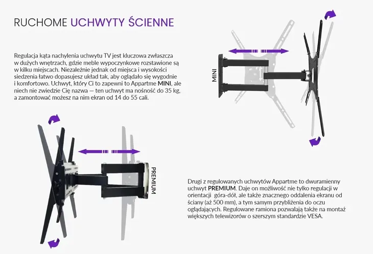 uchwyt-do-tv-appartme-mini-kod-producenta-aprm-12-002