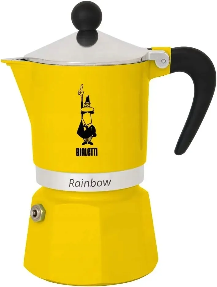 bialetti-kawiarka-rainbow-6tz-zolta-stan-nowy