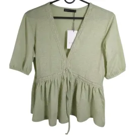 bluzka-damska-z-haftem-mohito-rozmiar-m-zielona