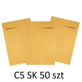 koperty-papierowe-listowe-brazowe-c5-50szt-sk