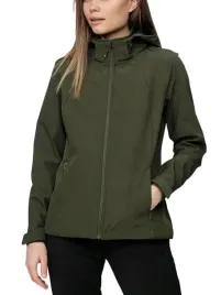 softshell-kurtka-damska-4f-h4l21-sfd002-43s-z-membrana-khaki-jesien-s