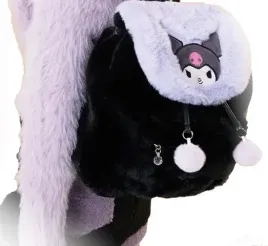 plecak-kuromi-duzy-plecak-puszysty-ramiaczka-regulowane-czarny-plecak