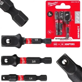 adapter-udarowy-1-4-na-1-4-3-8-1-2-milwaukee-3-szt