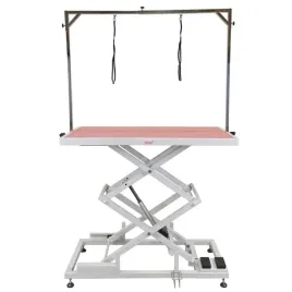 blovi-upper-elektryczny-stol-groomerski-rozowy