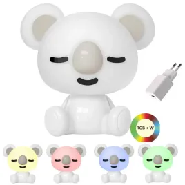 lampka-nocna-dziecieca-polux-goldlux-koala-led-akumulator-rgb-zasilacz