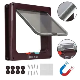 drzwiczki-tunel-z-klapa-dla-kota-psa-brazowy-m-braz