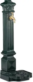fontanna-ogrodowa-kolumna-z-kranem-80-cm-ciemnozielona