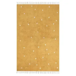 dywan-bawelniany-w-kropki-140-x-200-cm-zolty-astaf-lumarko