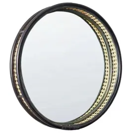 okragle-lustro-scienne-rattanowe-o-60-cm-czarne-daksa-lumarko