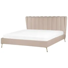 lozko-welurowe-180-x-200-cm-z-portem-usb-bezowoszare-miribel-lumarko