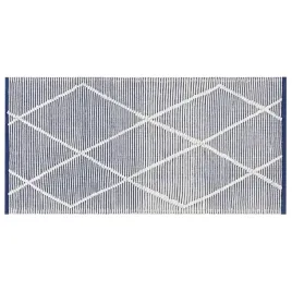 dywan-bawelniany-80-x-150-cm-bialy-z-niebieskim-synopa