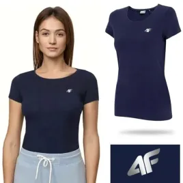 koszulka-damska-4f-t-shirt-podkoszulek-sportowa-na-co-dzien-metaliczne-logo