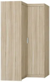 szafa-dab-sonoma-narozna-z-polkami-drazkiem-98-cm-czarne-uchwyty-lena-2d