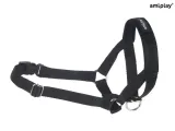 amiplay-obroza-uzdowa-halter-basic-m-czarna-stan-nowy