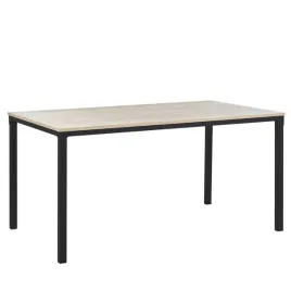 stol-do-jadalni-150-x-90-cm-czarny-z-jasnym-drewnem-hockley