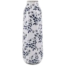 wazon-na-kwiaty-ceramiczny-35-cm-bialy-z-niebieskim-mulai